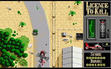 Licence to Kill screen shot game playing
